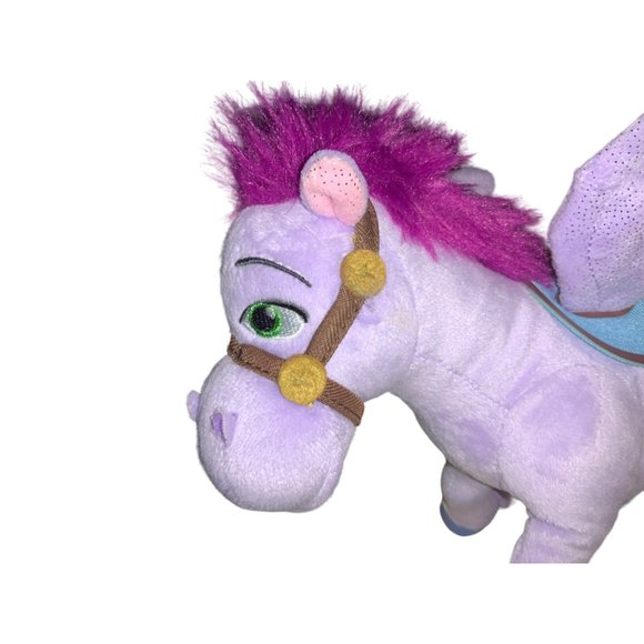 Disney Junior Sofia The First Minimus Purple Pegasus Pony Plush 8” Stuffed Toy - Picture 3 of 12